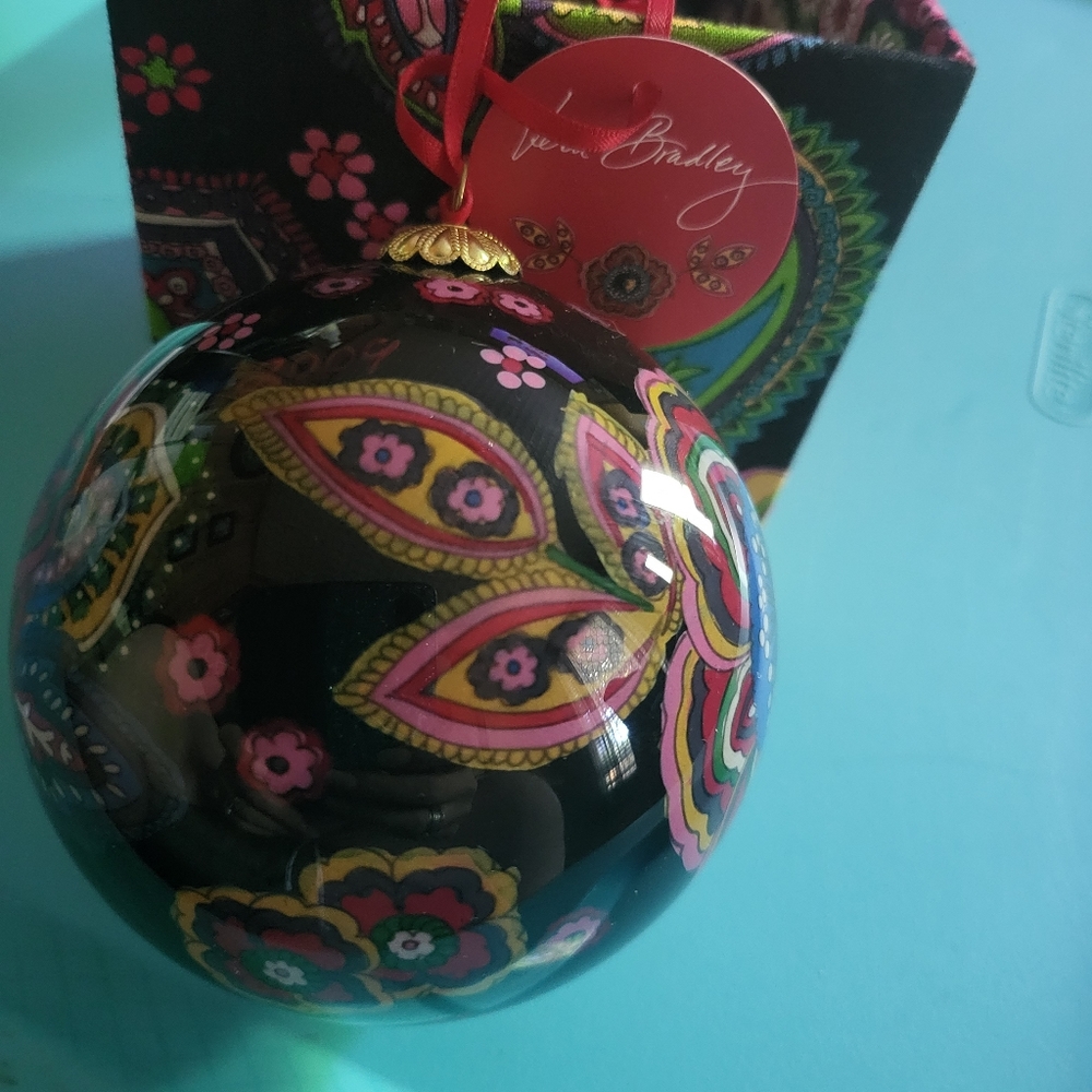 Vera Bradley Christmas  ornament heavens hue